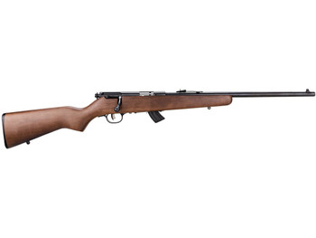 Savage Arms 60703 Mark II G Youth 22 LR 10+1 19" Matte Black Button Rifled Barrel, Matte Black Drilled & Tapped Carbon Steel Receiver, Satin Brown Fixed Wood Stock, Right Hand