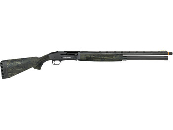 Mossberg 85166 940 Pro 12 Gauge 9+1 3" 24", Tungsten Gray Optic Cut Rec, Black Multicam Synthetic Furniture, Adj. Shim Stock, Gold Oversized Controls, HiViz Fiber Optic Sight, Ext. Chokes