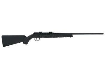 Savage Arms 47200 A22 Target Sporter Full Size 22 LR 10+1 22" High Luster Button Rifled Barrel, High Luster Drilled & Tapped Carbon Steel Receiver, Matte Black Fixed Synthetic Stock, Right Hand