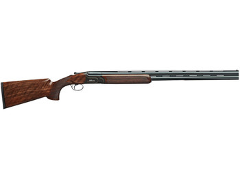 Rizzini USA 3602-2030AC BR240 Sporting 20 Gauge 30" Nickel Chrome Steel Receiver Engraved Wood Stock