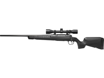 Savage Arms 32036 Axis XP Combo Compact 400 Legend 4+1 20" Matte Black Heavy Sporter Barrel, Drilled & Tapped Carbon Steel Receiver, Fixed Matte Black Synthetic Stock, 3-9x40mm Duplex Left Hand