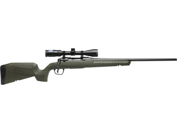 Savage Arms 32155 Axis 2 XP Combo Full Size 350 Legend 4+1 18" Black Sporter Barrel, Black Carbon Steel Receiver Drilled & Tapped, OD Green Fixed Synthetic Stock, Weaver 3-9x40mm Scope, Right Hand