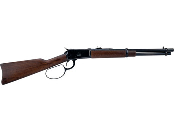 Heritage Mfg H92045161 92 Ranch Hand 45 Colt (Long Colt) 8rd 16.50" Black Polished Steel Barrel, Black Polished Alloy Steel Receiver, Fixed Hardwood Stock
