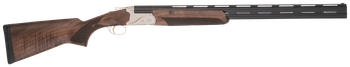 TriStar 33144 Trinity II LT Full Size 20 Gauge Break Open 3" 2rd 28" Black Over/Under Vent Rib Barrel, Engraved Silver Aluminum Receiver, Fixed Turkish Walnut Stock, Right Hand                        
