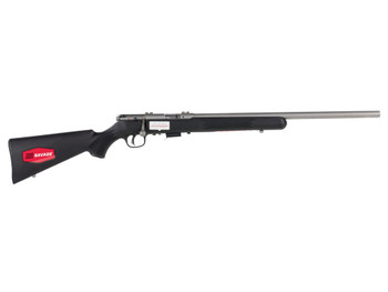 Savage Arms 94700 93 FVSS Full Size 22 WMR 5+1 21" Matte Heavy Barrel, Matte Drilled & Tapped Stainless Steel Receiver, Matte Black Fixed Synthetic Stock, Right Hand