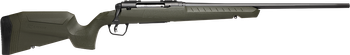 Savage Arms 32110 Axis 2 Compact 350 Legend 4+1 18" Matte Black Heavy Sporter Barrel, Matte Black Drilled & Tapped Carbon Steel Receiver, Fixed OD Green Synthetic Stock, Right Hand                    