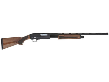 TriStar 23137 Cobra III Field Compact 20 Gauge Pump 3" 5+1 24" Black Vent Rib Barrel, Black Steel Receiver, Fixed Walnut Stock, Beretta/Benelli Mobil Choke Tube, Right Hand
