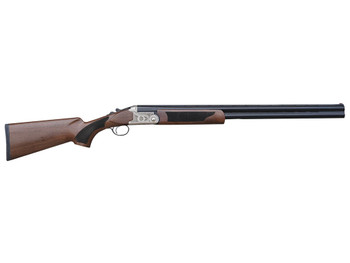 Pointer KAR41028 Acrius Full Size 410 Gauge Break Open 3" 2rd 28" Black Over/Under Vent Rib Barrel, Nickel Steel Laser Etched Receiver, Fixed Turkish Walnut Stock, Ambidextrous