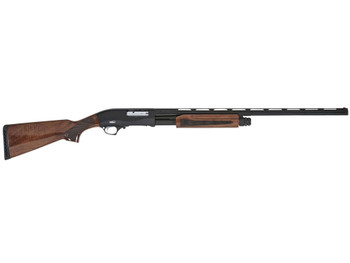 TriStar 23133 Cobra III Full Size 20 Gauge Pump 3" 5+1 26" Black Vent Rib Barrel, Black Steel Receiver, Fixed Walnut Stock, Beretta/Benelli Mobil Choke Tube, Right Hand