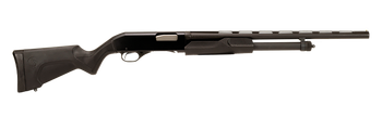 Stevens 22437 320 Field Compact 20 Gauge Pump 3" 5+1 22" Matte Black Vent Rib Barrel, Matte Black Aluminum Receiver, Fixed Matte Black Synthetic Stock, Ambidextrous                                    