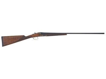 TriStar 38020 Bristol SxS Full Size 20 Gauge Break Open 3" 2rd 28" Blued Side By Side Barrel, Color Case Hardened Steel Receiver, English Style Oiled Turkish Walnut Stock, Right Hand