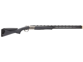 Browning 018710304 Cynergy CX 12 Gauge with 28" Satin Blue Barrel, 3" Chamber, 2rd Capacity, Silver Nitride Metal Finish & Charcoal Gray Adjustable Comb Stock Right Hand (Full Size)
