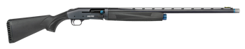 Mossberg 85159 940 Super Bantam Full Size 12 Gauge Semi-Auto 3" 4+1 26" Matte Blued Vent Rib Barrel, Tungsten Gray w/Blue Accents Stainless Steel Receiver, Adjustable Black Synthetic Stock, Right Hand