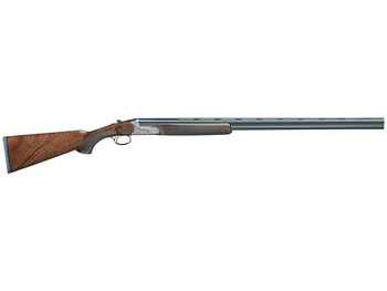 Rizzini USA 2403-12 BR110 Light Luxe 12 Gauge 28" O/U VR 2rd 3" Gray Anodized Turkish Walnut Fixed Pistol Grip Stock Right Hand (Full Size) Includes Multi-Choke