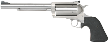 Magnum Research BFR500SW7 BFR Long Cylinder Large 500 S&W Mag 5 Shot 7.50" Brushed Stainless Steel Barrel, Cylinder & Frame, Black Rubber Grip, Exposed Hammer                                          