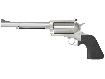 Magnum Research BFR500SW7 BFR Long Cylinder Large 500 S&W Mag 5 Shot 7.50" Brushed Stainless Steel Barrel, Cylinder & Frame, Black Rubber Grip, Exposed Hammer