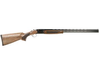 Pointer KAR2828HT Acrius Full Size 28 Gauge Break Open 2.75" 2rd 28" Black Over/Under Vent Rib Barrel, Color Case Hardened Steel Receiver, Fixed Turkish Walnut Stock, Ambidextrous