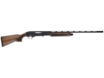 TriStar 23143 Cobra III Compact 410 Gauge Pump 3" 5+1 24" Black Vent Rib Barrel, Black Steel Receiver, Fixed Walnut Stock, Beretta/Benelli Choke Tubes, Right Hand