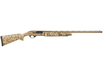 Pointer KIRFT4MX512 FT4 Field Trek Full Size 12 Gauge Semi-Auto 3" 5+1 28" Burnt Bronze Cerakote Vent Rib Barrel, Burnt Bronze Cerakote Steel Receiver, Fixed Realtree Max-5 Synthetic Stock, Right Hand