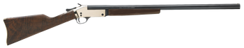 Henry H015B12 Single Shot  12 Gauge with 28" Blued Barrel, 3.5" Chamber, 1rd Capacity, Polished Brass Metal Finish & American Walnut Stock Right Hand (Full Size)                                       