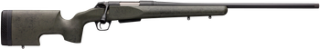 Winchester Guns 535732294 XPR SR 6.5 PRC Caliber with 3+1 Capacity, 22" Threaded Barrel, Black Perma-Cote Metal Finish & Black Webbed Green Grayboe Renegade Long Range Stock Right Hand (Full Size)    
