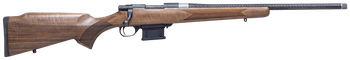 Howa HWHCF6ARC M1500 Mini Action Hunter 6mm ARC 5+1 20" Black Carbon Fiber Wrapped Barrel, Black Drilled & Tapped Steel Receiver, Walnut Fixed Stock, Right Hand                                        