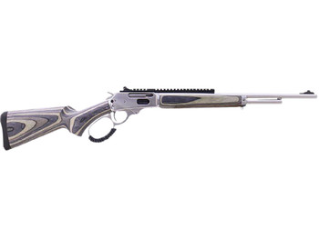 Rossi 950044189LW R95 44 Mag 8+1 18" Matte Stainless Threaded Barrel, Stainless Polished Stainless Steel Receiver, Fixed Laminate Stock
