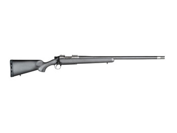 Christensen Arms 8010800700 Summit TI Full Size 6.8 Western 3+1, 24" Natural Titanium Steel Threaded Barrel, Natural Titanium Aluminum Receiver, Natural Carbon Fiber Fixed Sporter Stock