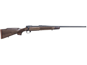 Howa HWH308LUX M1500 Super Deluxe Full Size 308 Win 4+1 22" Black Threaded Barrel, Matte Blued Drilled & Tapped Steel Receiver, Walnut Fixed Wood Stock
