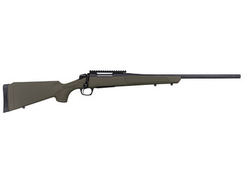 CVA CR3903G Cascade 308 Win 4+1 22" Black Cerakote Steel Threaded Barrel, Black Cerakote Receiver, OD Green Synthetic Stock