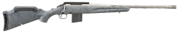 Ruger 46906 American II  Full Size 350 Legend 5+1 20" Cobalt Cerakote Spiral Fluted Threaded Barrel & Alloy Steel Receiver w/Picatinny Rail, Gray Splatter Adj LOP Synthetic Stock                      