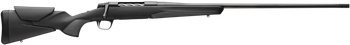 Browning 036003246 X-Bolt 2 Hunter Full Size 300 WSM 3+1 23" Matte Black Threaded Sporter Barrel, Matte Black Drilled & Tapped Steel Receiver, Black Adjustable Vari-Tech w/Grip Module Synthetic Stock 