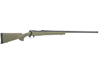 Howa HGR7MMPRCG M1500 Hogue Full Size 7mm PRC 5+1 24" Blued Steel Barrel, Blued Drilled & Tapped Stainless Steel Receiver, Hogue OverMolded Green Synthetic Stock, Right Hand