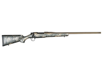 Christensen Arms 8010107900 Mesa FFT 7mm Rem Mag 3+1 22" Threaded Barrel, Burnt Bronze Cerakote, Green with Black/Tan Webbing Stock