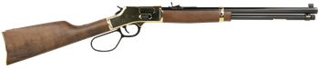 Henry H006GCL Side Gate  45 Colt (LC) 10+1 20" Blued Octagon Barrel, Polished Brass Rec, American Walnut Stock, Adj. Sight, Large Loop Lever                                                            