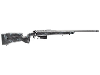 Bergara Rifles B14LM751CF B-14 Crest 300 Win Mag 5+1 22" Sniper Gray Cerakote #5 Contour Threaded Barrel, Sniper Gray Cerakote Steel Receiver, Black & Gray Sponge Fixed Carbon Fiber Stock