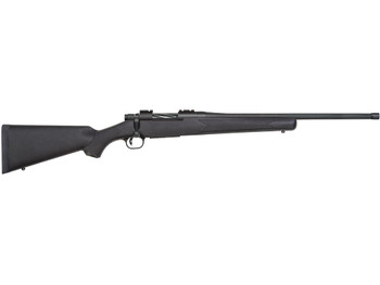 Mossberg 28175 Patriot Full Size 400 Legend 4+1 20" Matte Blued Threaded Barrel, Matte Blued Drilled & Tapped Stainless Steel Receiver, Fixed Black Synthetic Stock, Right Hand