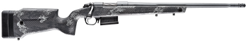 Bergara Rifles B14LM751 B-14 Crest 300 Win Mag 5+1 22" Fluted/Threaded, Sniper Gray Cerakote Barrel/Rec, Monte Carlo Carbon Fiber Stock with Black & Gray Splatter, Omni Muzzle Brake                   