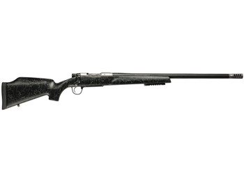 Christensen Arms 8011001700 Traverse 300 Win Mag 3+1 26" Threaded Barrel, Natural Stainless, Black with Gray Webbing Stock