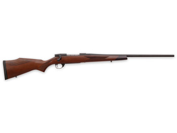 Weatherby VDT270NR4T Vanguard Sporter Full Size 270 Win 5+1 24" Bead Blasted Blued #2 Threaded Barrel, Matte Blued Drilled & Tapped Steel Receiver, Grade A Turkish Walnut Monte Carlo Stock