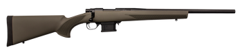 Howa HMA60804G M1500 Mini Action Compact 6mm ARC 5+1 20" Black Steel Barrel, Black Drilled & Tapped Steel Receiver, OD Green Fixed HTI Synthetic Stock, Right Hand                                      