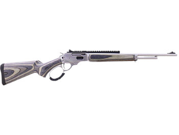 Rossi 950444189LW R95 444 Marlin 5+1 18" Matte Stainless Threaded Barrel, Stainless Polished Stainless Steel Receiver, Fixed Laminate Stock