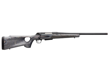 Winchester Guns 535727296 XPR Thumbhole Varmint SR 350 Legend 4+1 Cap 24" TB Blued Perma-Cote Rec Matte Black Laminate Fixed Thumbhole Stock Right Hand with MOA Trigger System (Full Size) No Sights