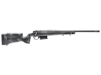 Bergara Rifles B14S752CF B-14 Crest 6.5 Creedmoor 5+1 20" Sniper Gray Cerakote #5 Contour Threaded Barrel, Sniper Gray Cerakote Steel Receiver, Black & Gray Sponge Fixed Carbon Fiber Stock
