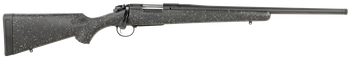 Bergara Rifles B14S504C B-14 Ridge 22-250 Rem 4+1 22" Graphite Black Cerakote Barrel, Graphite Black Cerakote Steel Receiver, Gray Speckled Black Fixed American Style Stock, Right Hand                