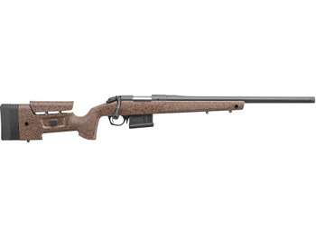 Bergara Rifles B14LM301C B-14 HMR 300 Win Mag 5+1 26" Graphite Black Cerakote Barrel, Black Speckled Brown Molded w/Mini-Chassis, Adjustable LOP & Cheek Piece Stock, Right Hand