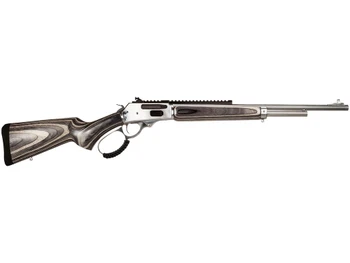 Rossi 953030209LW R95 30-30 Win 5+1 20" Stainless Steel Barrel, Matte Stainless Picatinny Rail Steel Receiver, Gray Fixed Laminate Stock