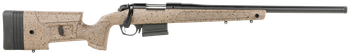 Bergara Rifles B14LM358C B-14 HMR 300 PRC 5+1 26" Graphite Black Cerakote Barrel, Black Speckled Brown Molded w/Mini-Chassis, Adjustable LOP & Cheek Piece Stock                                        