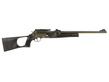 Rossi SCJT4510B Circuit Judge 45 Colt (LC) Caliber or 410 Gauge with 5rd Capacity, 18.50" Barrel, Moss Green Cerakote Metal Finish & Black Fixed Thumbhole Stock Right Hand (Full Size)