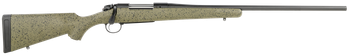 Bergara Rifles B14LM102C B-14 Hunter 7mm Rem Mag 3+1 24", Graphite Black Cerakote Barrel, SoftTouch Speckled Green Stock                                                                                